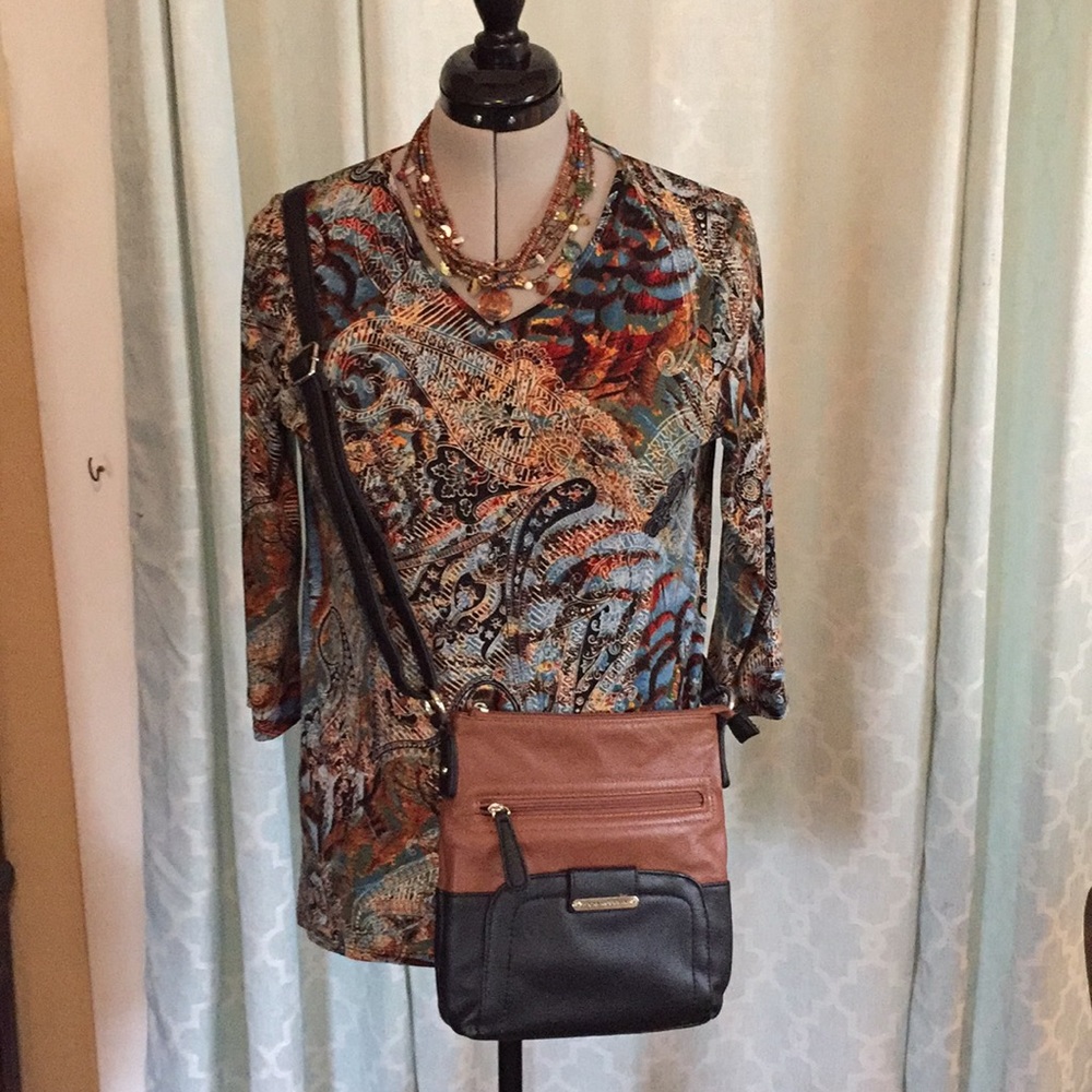Stone Mountain Leather cross body bag